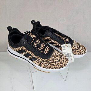 Adidas Fukasa Run Shoes Women's 8D Running Leopard Print NIB